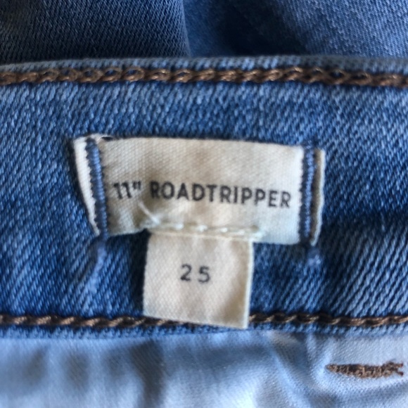 Madewell Roadtripper 11” HighRise Jeans Button Front Edition Size 25 - Picture 10 of 16